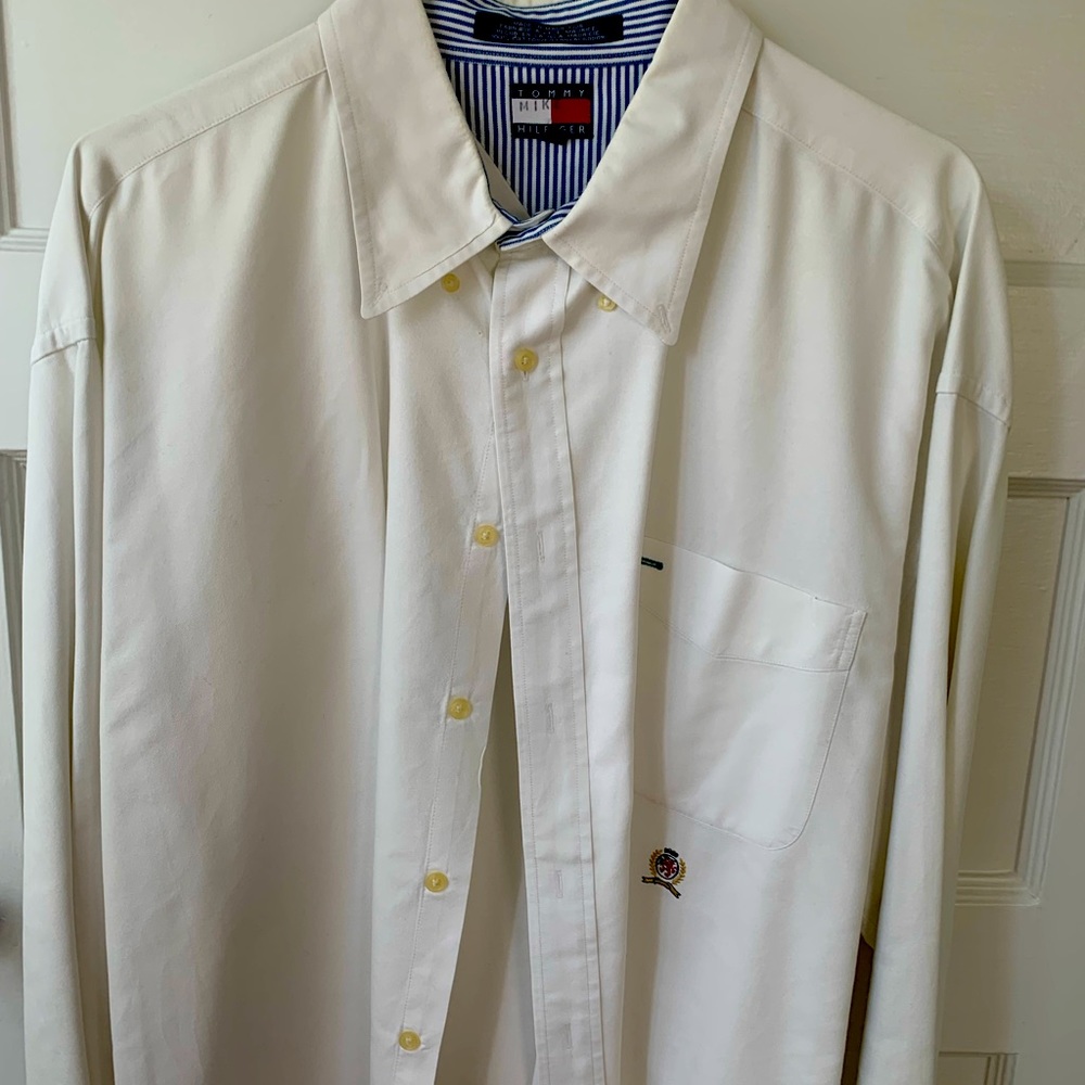 White button down XXL